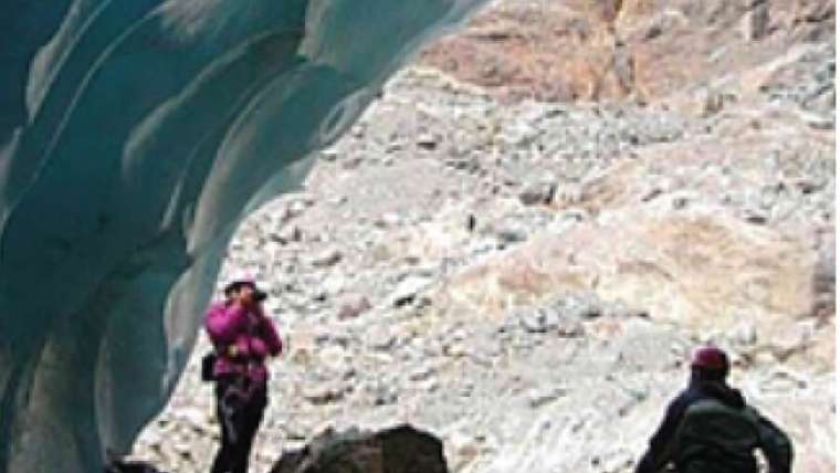 Visita al refugio Hielo Azul